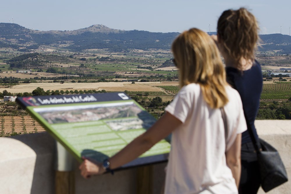 turistas en conca de barbera